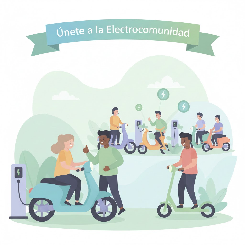 Vehículos eléctricos en la ciudad